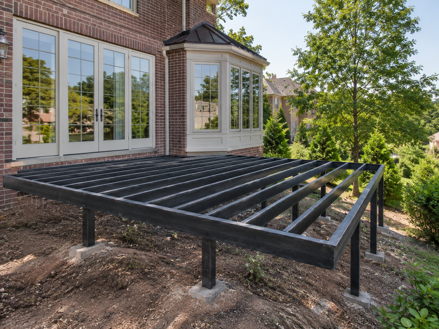 Finished deck on VORO frame